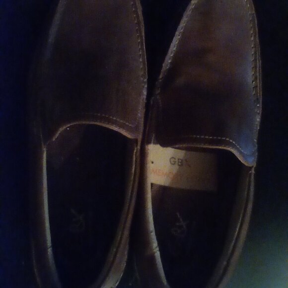 GBX memory foam mens Leather shoes